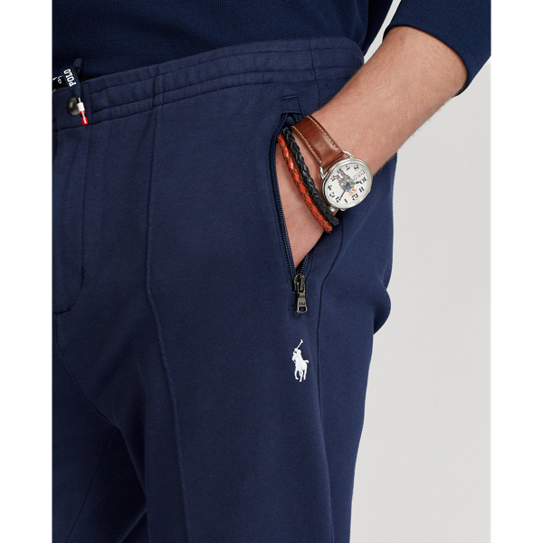 Cruise Navy Cotton Interlock Jogger Polo Tennis 7