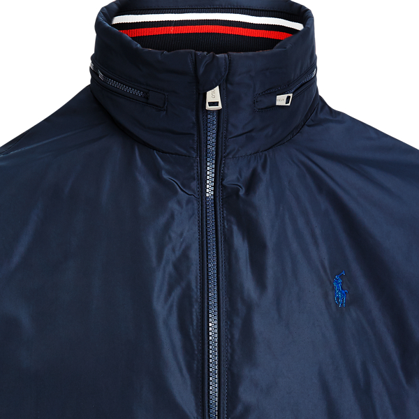 Aviator Navy Stowaway-Hood Jacket Big & Tall 8