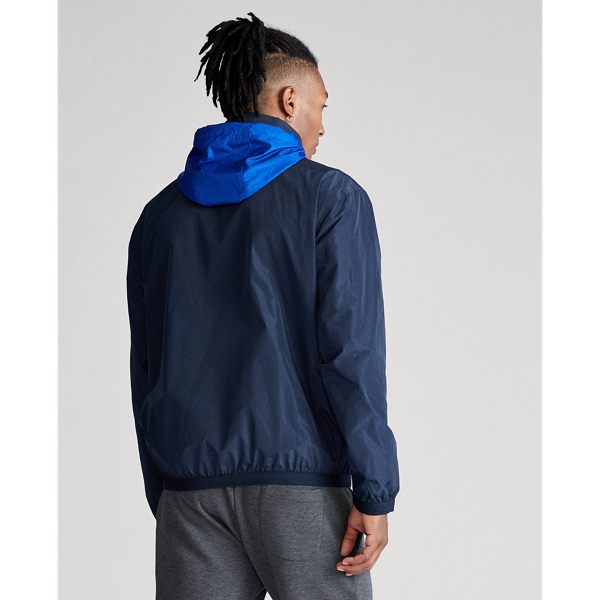 Aviator Navy Stowaway-Hood Jacket Big & Tall 6