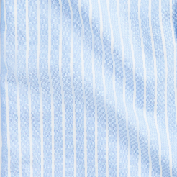Blue/White Custom Fit Striped Shirt Polo Ralph Lauren 3