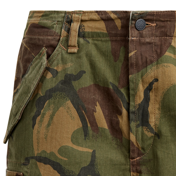British Elmwood Camo Classic Fit Camo Cargo Short Polo Ralph Lauren 5