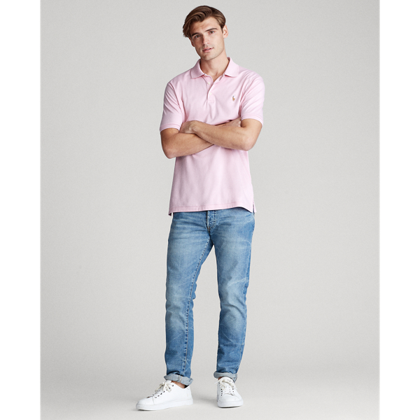 Garden Pink Soft Cotton Polo Shirt Big & Tall 4
