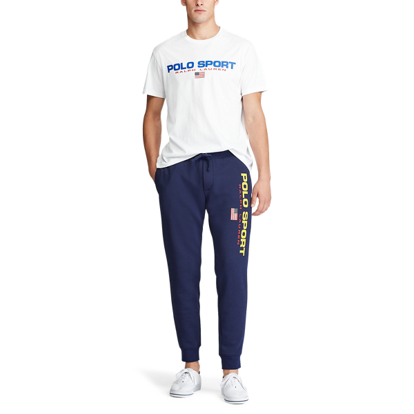 Cruise Navy Polo Sport Fleece Jogger Big & Tall 2