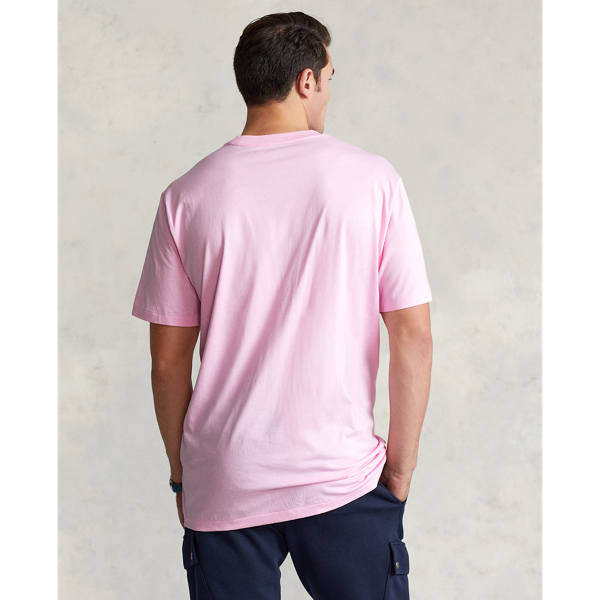 Rundhals-T-Shirt aus Jersey