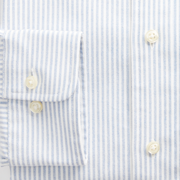 Blue/White Custom Fit Striped Shirt Polo Ralph Lauren 7