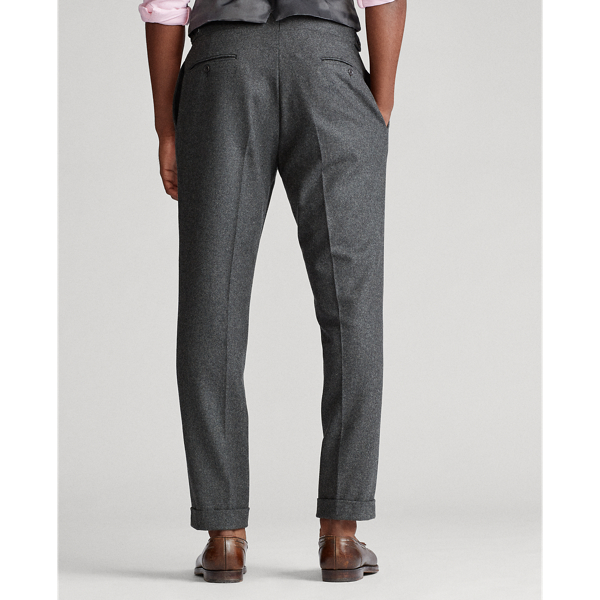Medium Grey Polo Flannel Three-Piece Suit Polo Ralph Lauren 7
