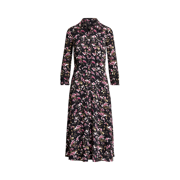 Floral Crepe Dress Lauren 1
