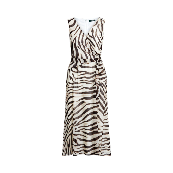 Print Georgette Dress Lauren em 1