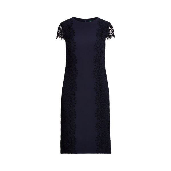 Jersey-Lace Cocktail Dress Lauren 1