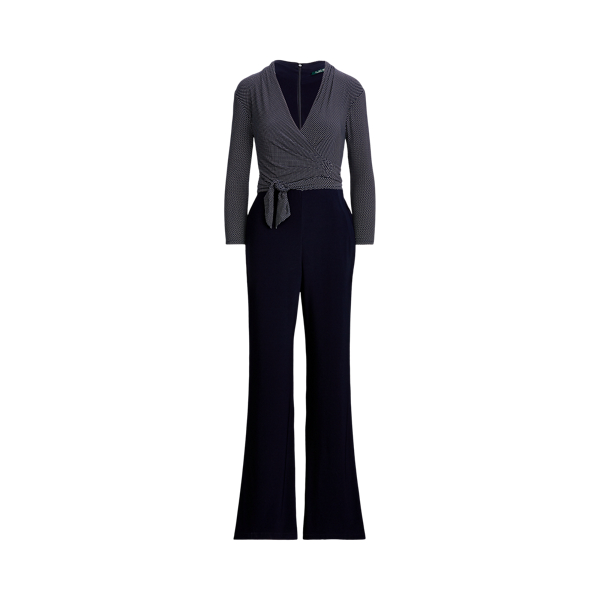 Colour-Blocked Belted Jumpsuit Lauren 1
