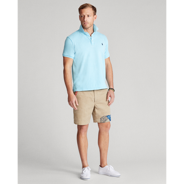 Custom Slim Fit Spa Terry Polo Polo Ralph Lauren em Neptune 3