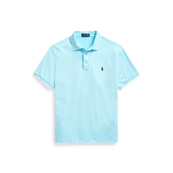 Custom Slim Fit Spa Terry Polo Polo Ralph Lauren em Neptune 2