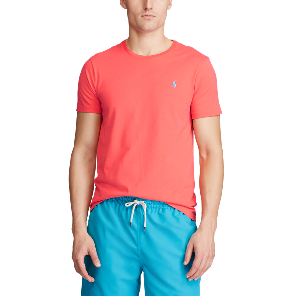 Racing Red/C6934 Custom Slim Fit T-Shirt Polo Ralph Lauren 3