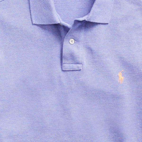 Maidstone Purple Heather/ The Iconic Mesh Polo Shirt Polo Ralph Lauren 7
