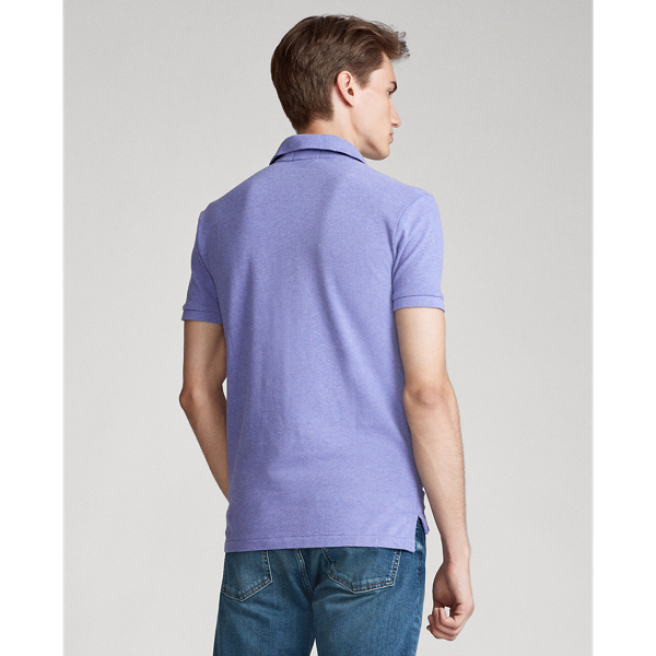 Maidstone Purple Heather/ The Iconic Mesh Polo Shirt Polo Ralph Lauren 5