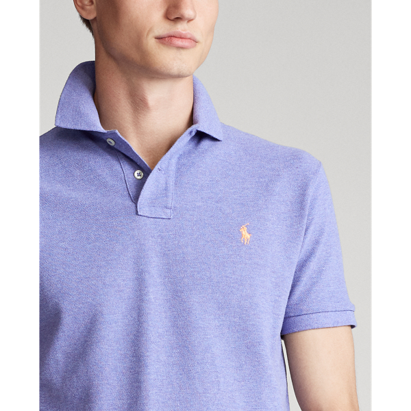Maidstone Purple Heather/ The Iconic Mesh Polo Shirt Polo Ralph Lauren 6