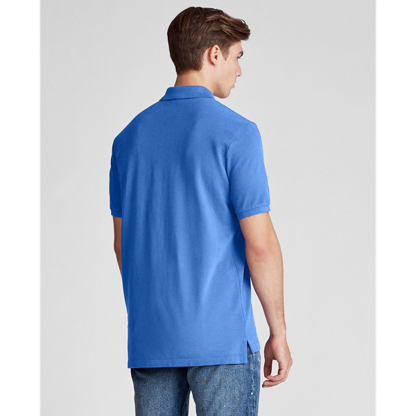 Colby Blue The Iconic Mesh Polo Shirt Polo Ralph Lauren 5