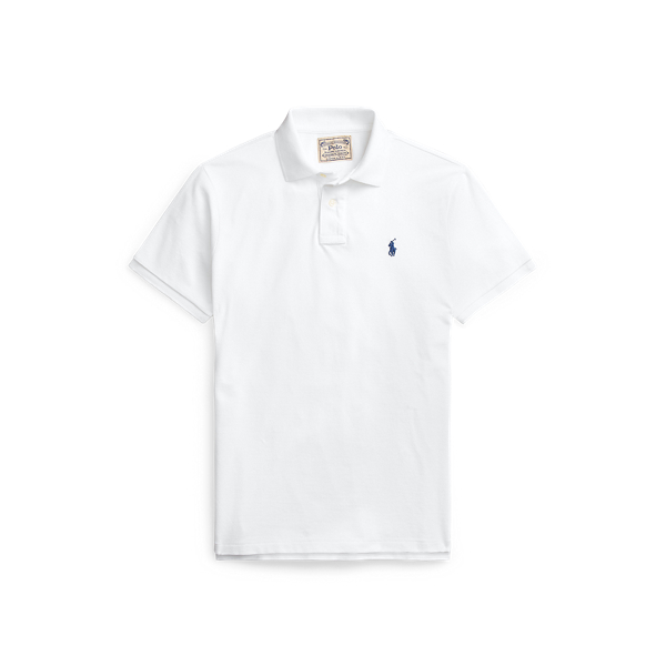 Custom Slim Fit Mesh Polo Polo Ralph Lauren em 1