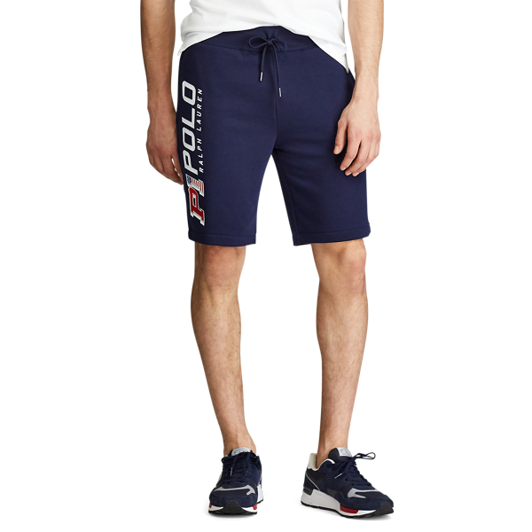 Cruise Navy Graphic Fleece Short Polo Ralph Lauren 3