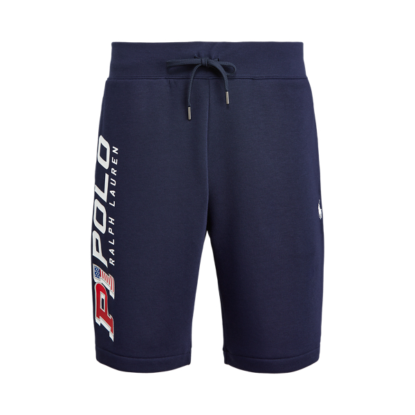 Cruise Navy Graphic Fleece Short Polo Ralph Lauren 1