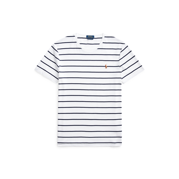 Custom Slim Fit Cotton T-Shirt Polo Ralph Lauren in 1