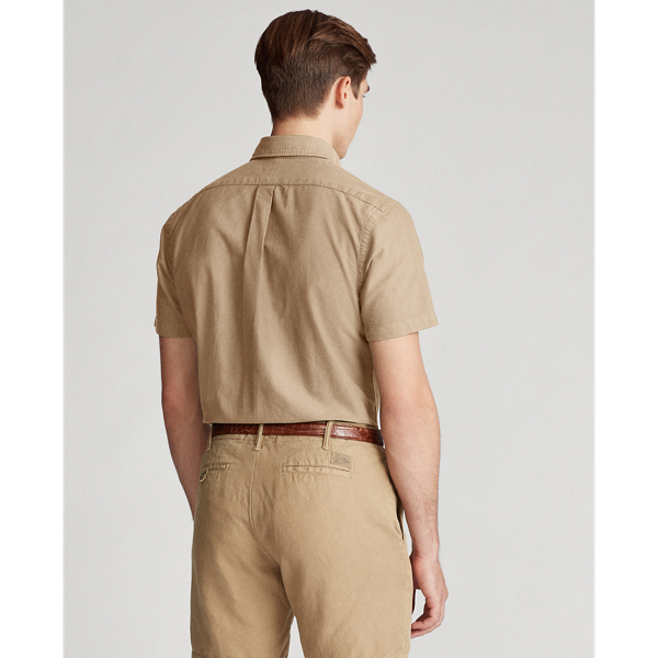 Surrey Tan Slim Fit Oxford Shirt Polo Ralph Lauren 5