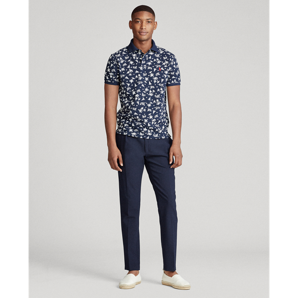 Polo tropical coupe ajust&eacute;e Polo Ralph Lauren en Refined Navy Wakeboarder 3