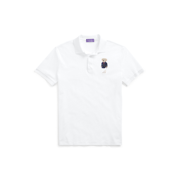 Custom Slim Fit Bear Polo