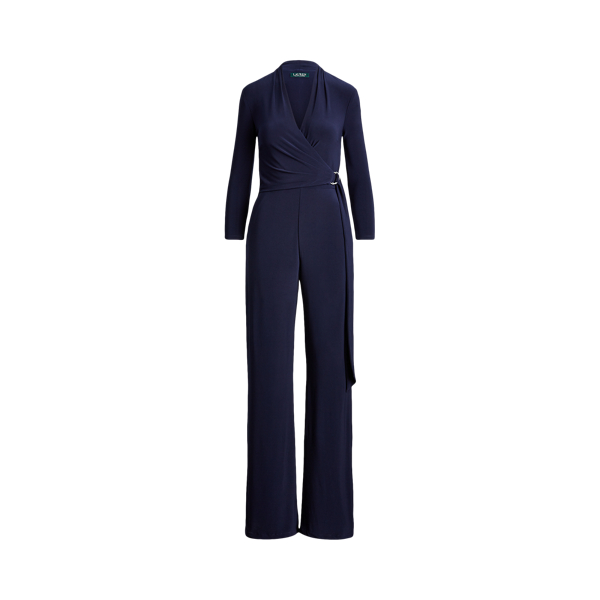 Belted Jersey Jumpsuit Lauren 1