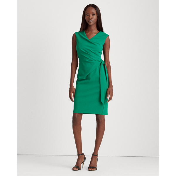 Malachite Jersey Cap-Sleeve Dress Lauren 4