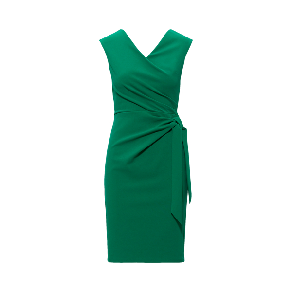 Jersey Cap-Sleeve Dress