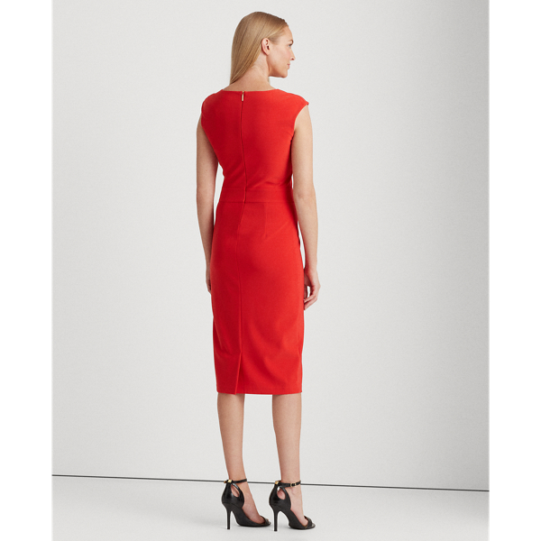Persimmon Jersey Cap-Sleeve Dress Lauren Petite 5