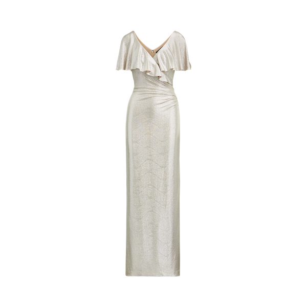 Metallic Surplice Gown Lauren in 1