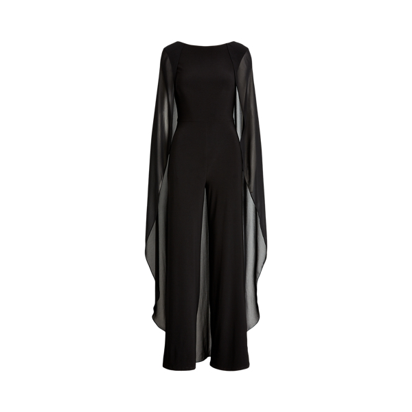Chiffon-Cape Jumpsuit Lauren 1