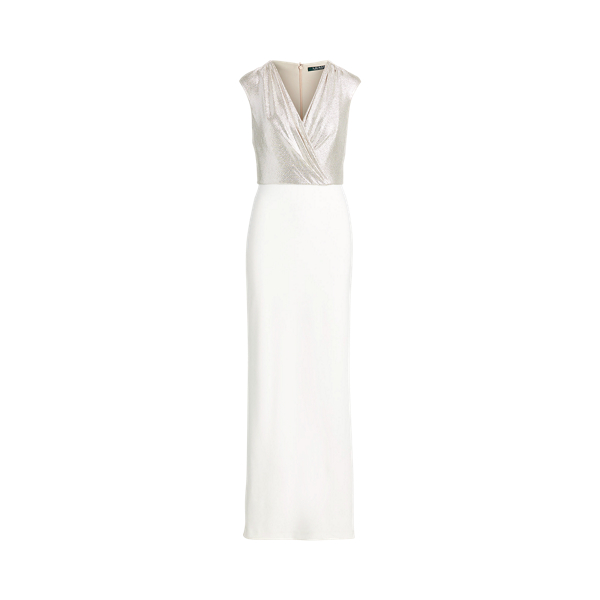 Two-Tone Jersey Gown Lauren 1