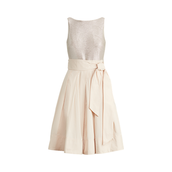 Sleeveless Taffeta Dress Lauren em 1
