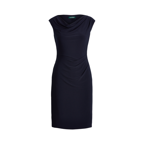 Jersey Cowlneck Dress