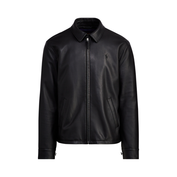 Leather Bomber Jacket