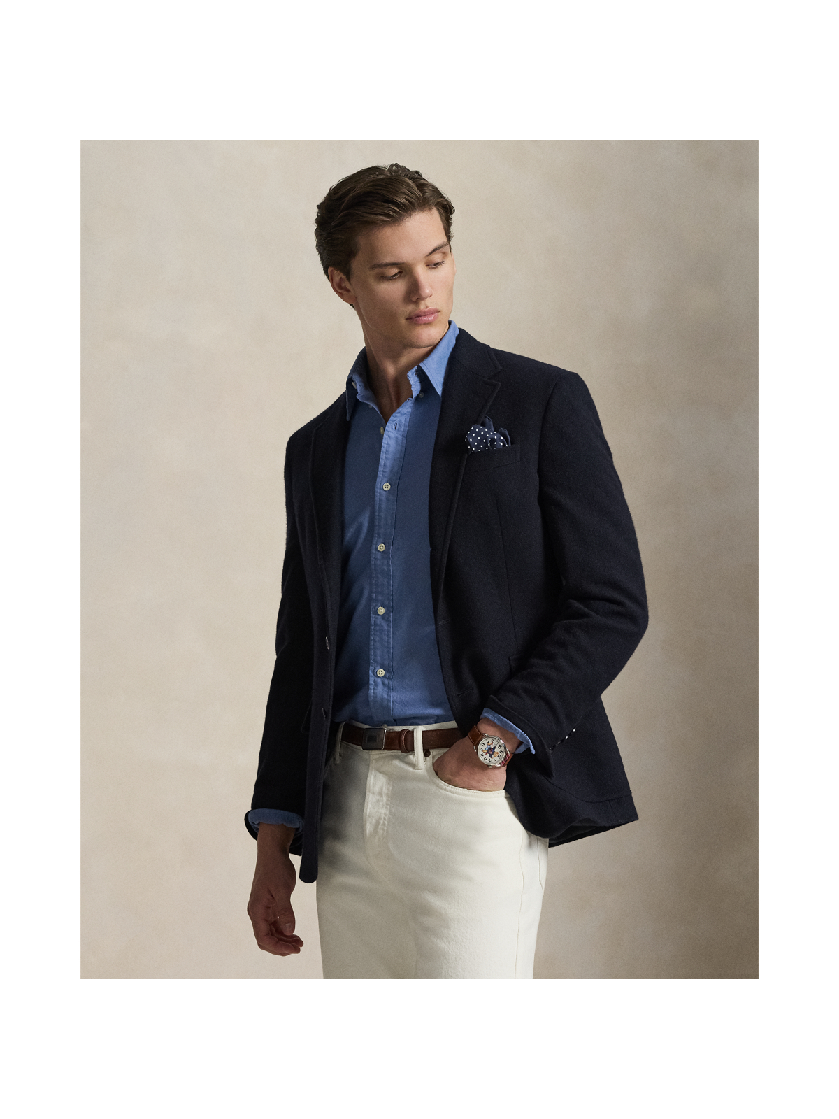 Мужские рубашки Ralph Lauren Garment-Dyed Oxford Shirt - All Fits — фото 4