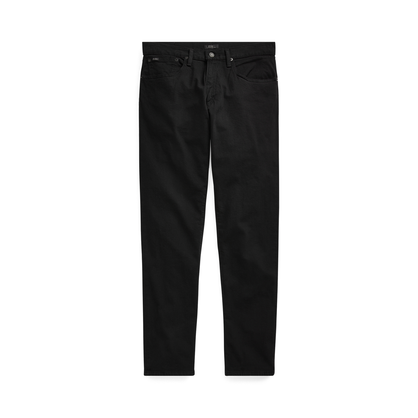 Мужские джинсы Polo Ralph Lauren Hampton Straight Stretch, цвет: Чёрный — фото 7