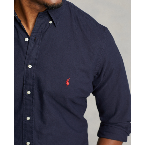 Garment-Dyed Oxford Shirt