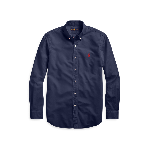 Garment-Dyed Oxford Shirt