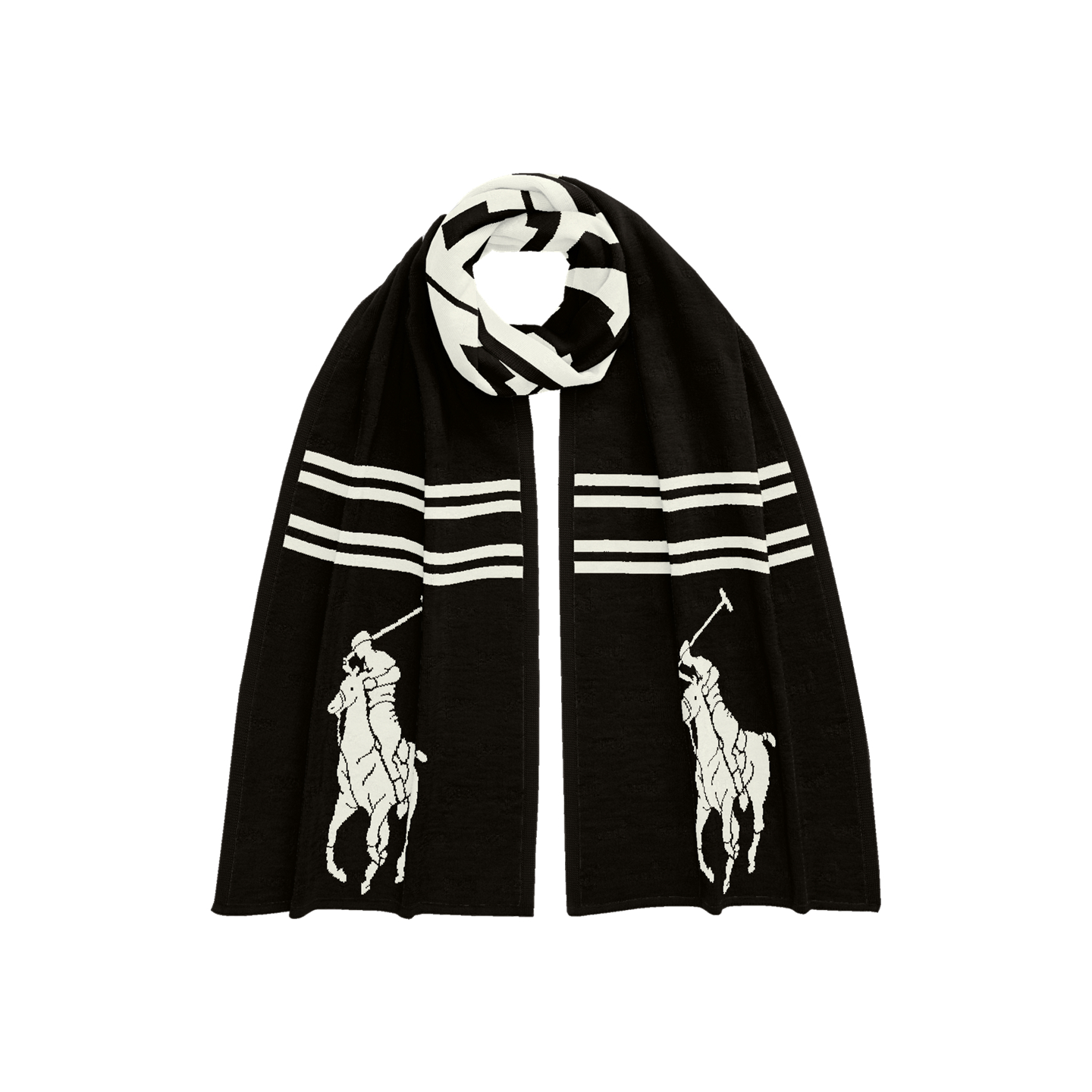 Мужской шарф Ralph Lauren Custom Wool Knit — фото 1