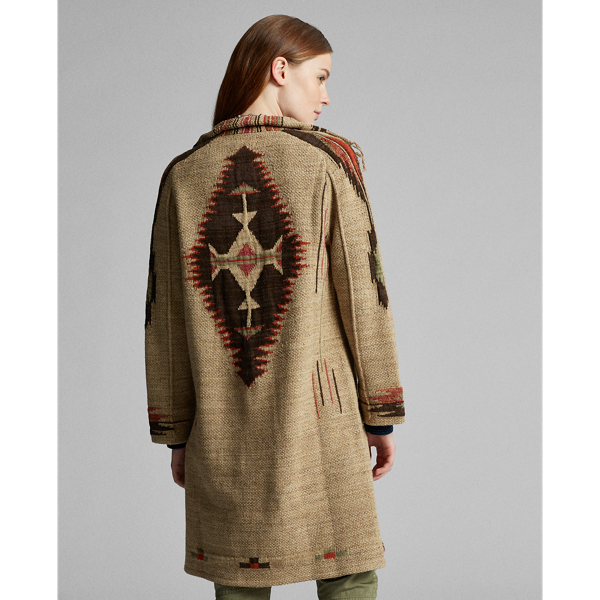 Beige Multi Fringe Silk-Blend Cardigan RRL 4