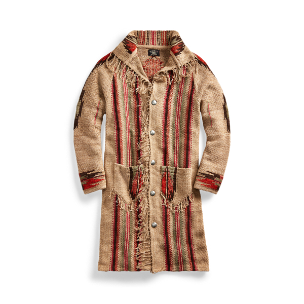 Fringe Silk-Blend Cardigan RRL in 1