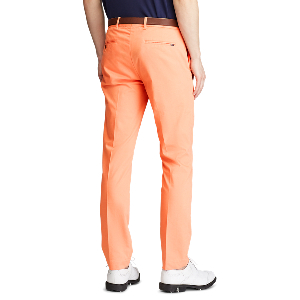 Peach Tree Slim Fit Performance Twill Trouser Polo Golf 4