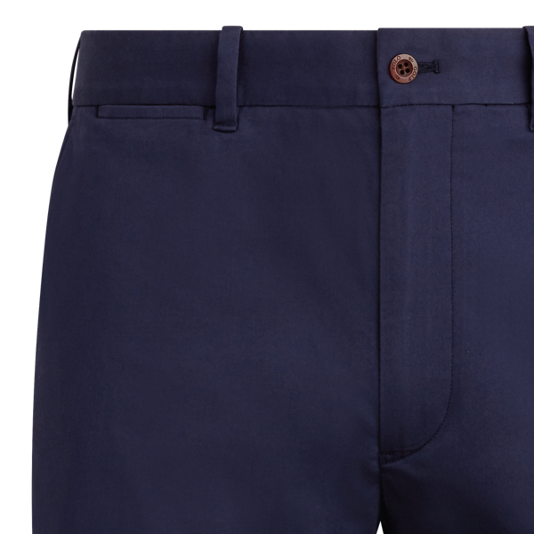 Refined Navy Slim Fit Performance Twill Pant Polo Golf 8