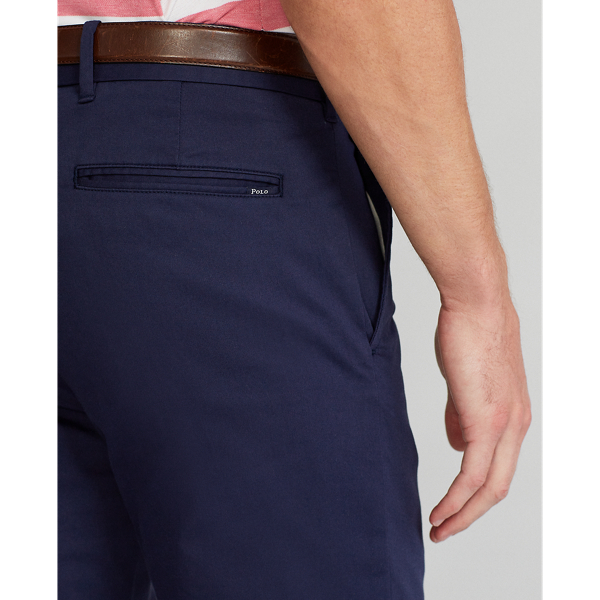 Refined Navy Slim Fit Performance Twill Pant Polo Golf 6