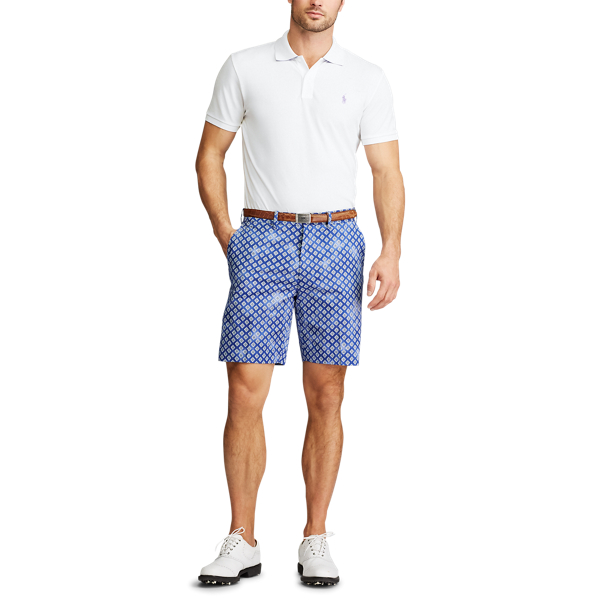 Custom Slim Performance Polo Polo Golf in White 2