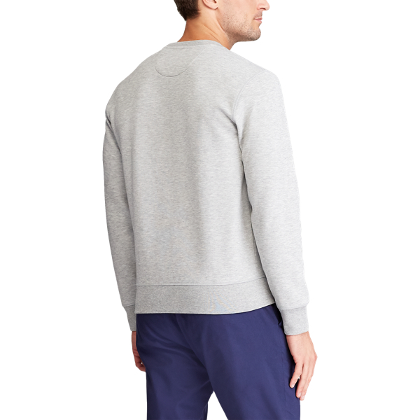 Felpa a maglia doppia Polo Bear Polo Golf in Light Grey Heather 4